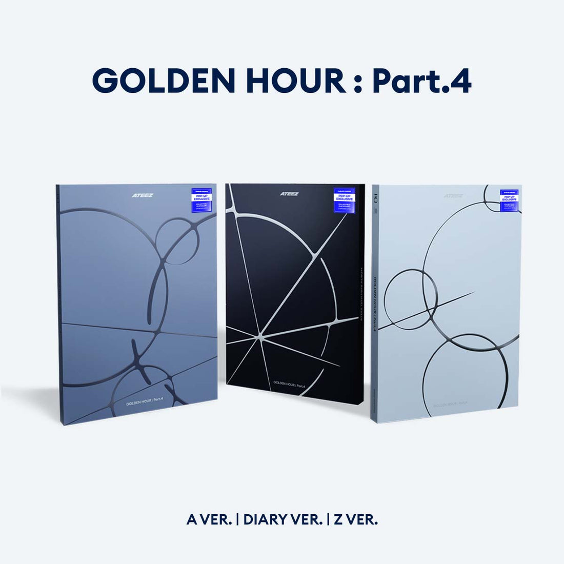 ATEEZ - GOLDEN HOUR : Part.4 - Europe POP-UP Exclusive (Photobook