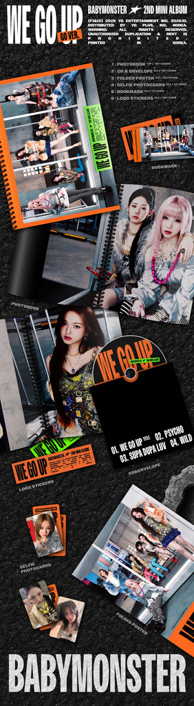 Babymonster we go up 2nd mini album GO Version pre-order SEOULSTATIO berlin