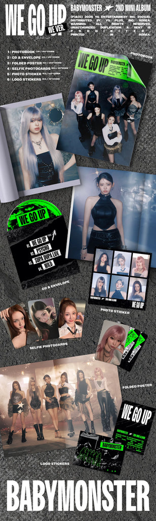 Babymonster we go up 2nd mini album SEOULSTATION berlin