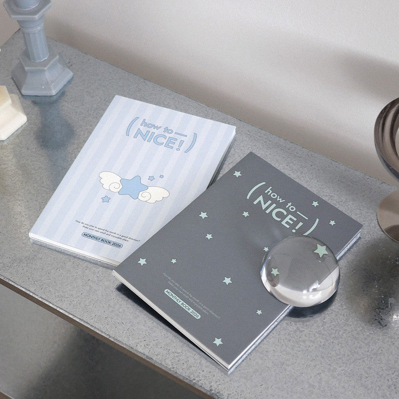 Be on D: Monthly Book 2026 SEOULSTATION berlin Stern Kalender