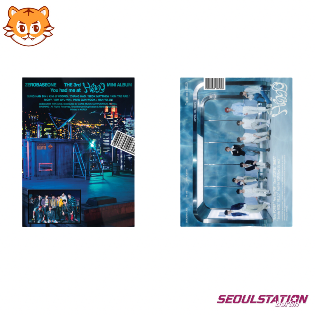 ZEROBASEONE - The 3rd Mini Album [You had me at HELLO ZEROBASEONE - The 3rd Mini Album [You had me at HELLO