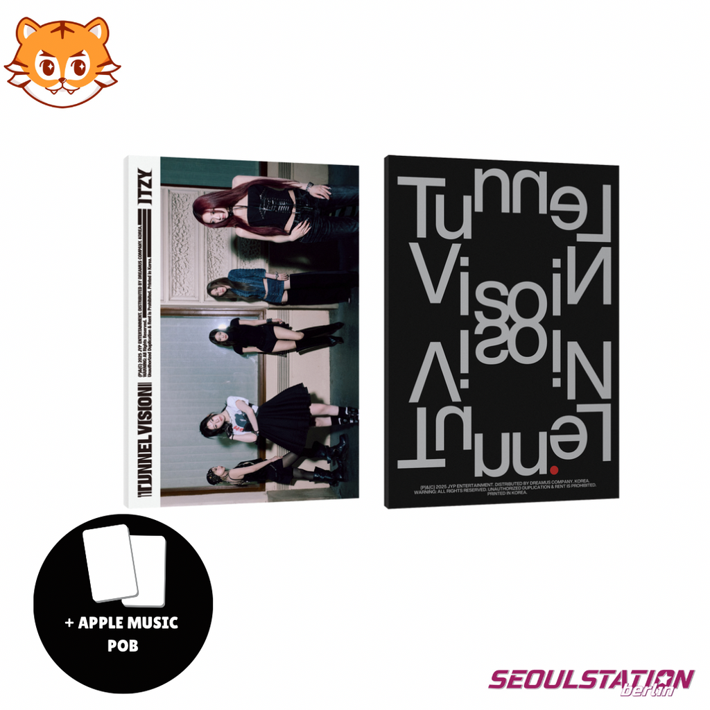ITZY TUNNEL VISION Photobook Version SEOULSTATION berlin kpop girlgroup