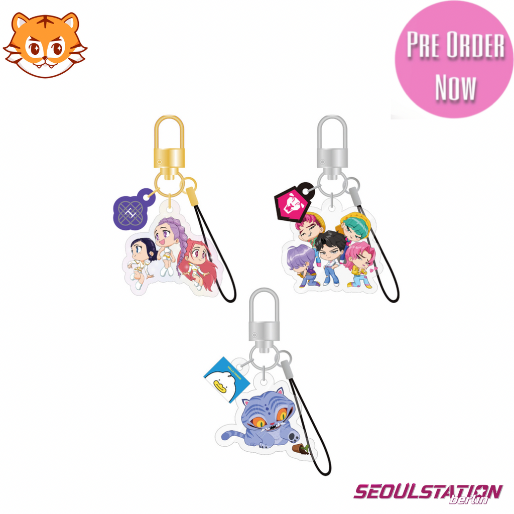 KPOP DEMON HUNTERS Official Lightstick Keyring Charm SEOULSTATION berlin Schlüssel Anhänger