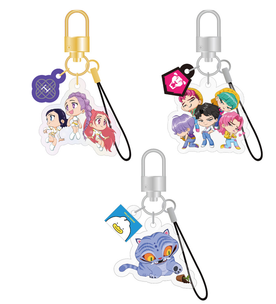 KPOP DEMON HUNTERS Official Lightstick Keyring Charm Anhänger SEOULSTATION berlin Schlüssel