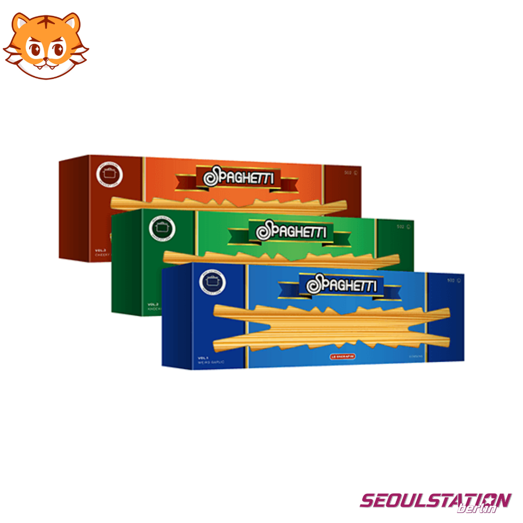 LE SSERAFIM SPAGHETTI 1st Single Album SEOULSTATION berlin Girlgroup