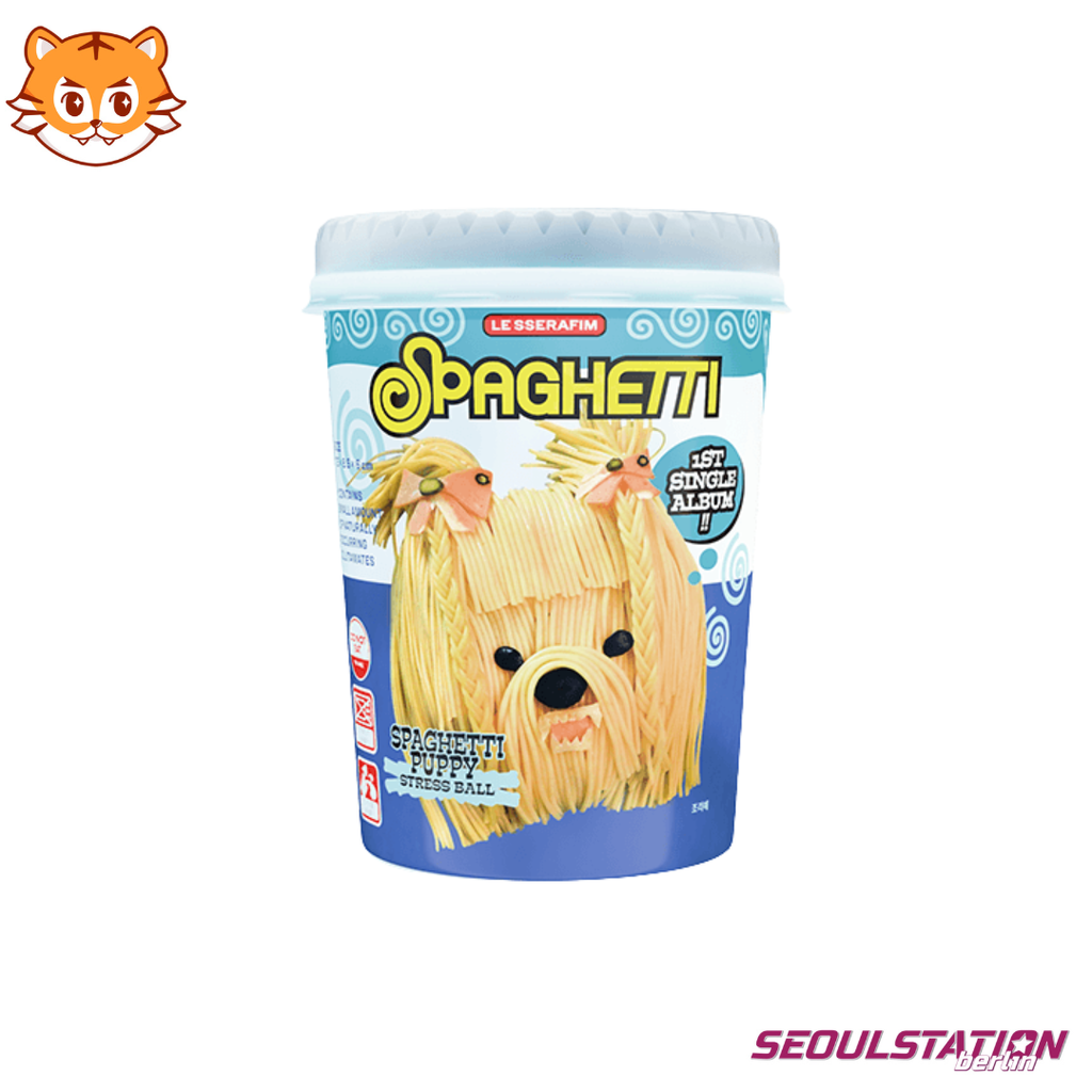 LE SSERAFIM SPAGHETTI 1st Single Album Stress Ball Version SEOULSTATION berlin Stressball Puppy