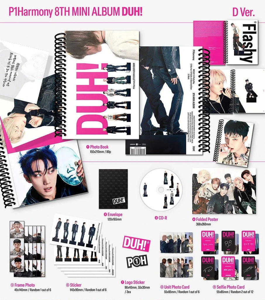 P1harmony Duh - 8th Mini Album SEOULSTATION berlin
