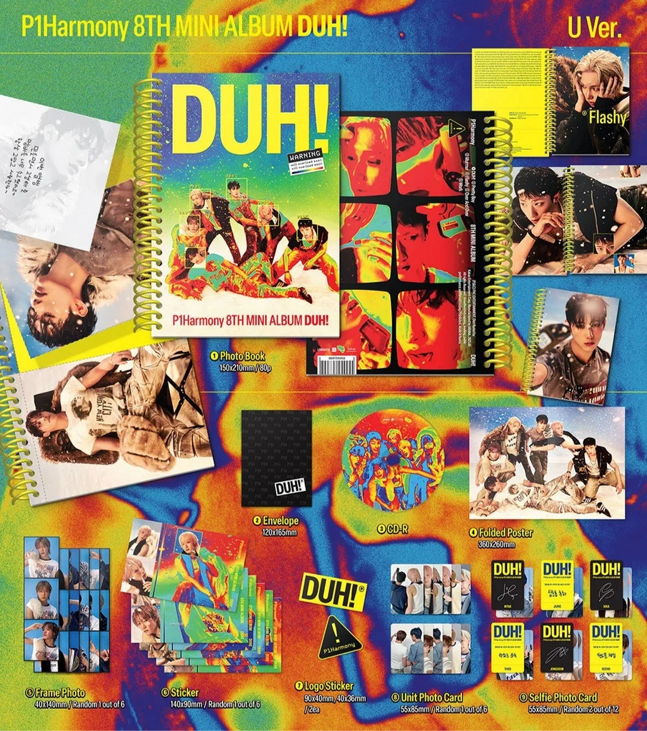 P1harmony Duh 8th Mini Album SEOULSTATION berlin
