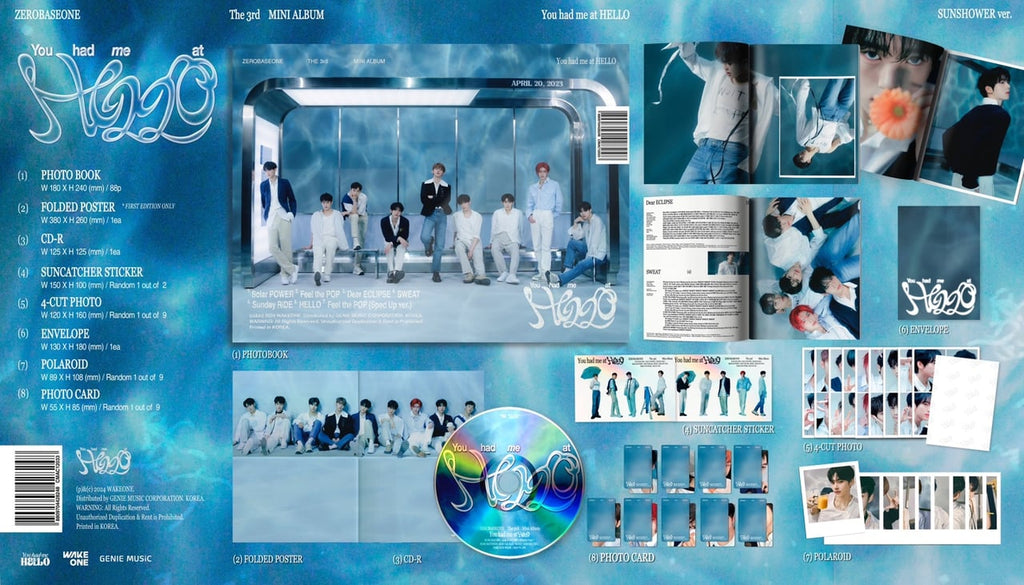 SEOULSTATION berlin 3rd mini album You had me at hello sunshower version