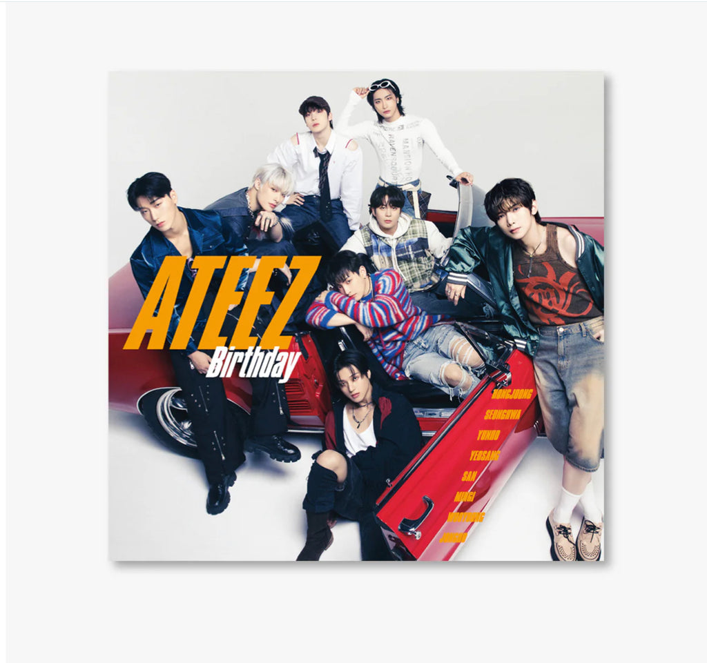SEOULSTATION berlin ATEEZ BIRTHDAY Japanese Album standard Version CD Japanisch