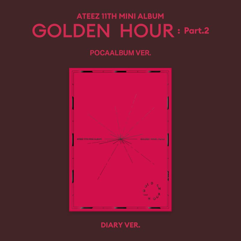 SEOULSTATION berlin ATEEZ GOLDEN HOUR PART : 2 POCAALBUM DIARY VERSION