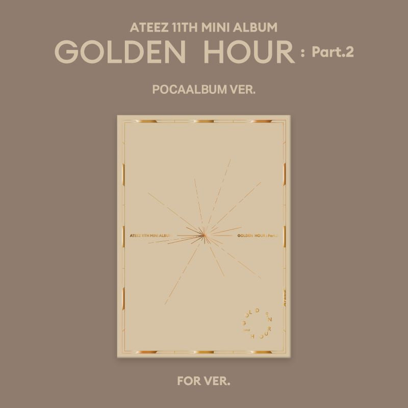 SEOULSTATION berlin ATEEZ GOLDEN HOUR PART : 2 POCAALBUM FOR VERSION