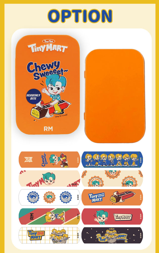 SEOULSTATION berlin BTS TinyMart RM Tin case Bandage Case