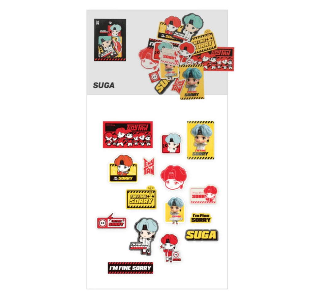 SEOULSTATION berlin BTS TinyTAN STicker Pack 