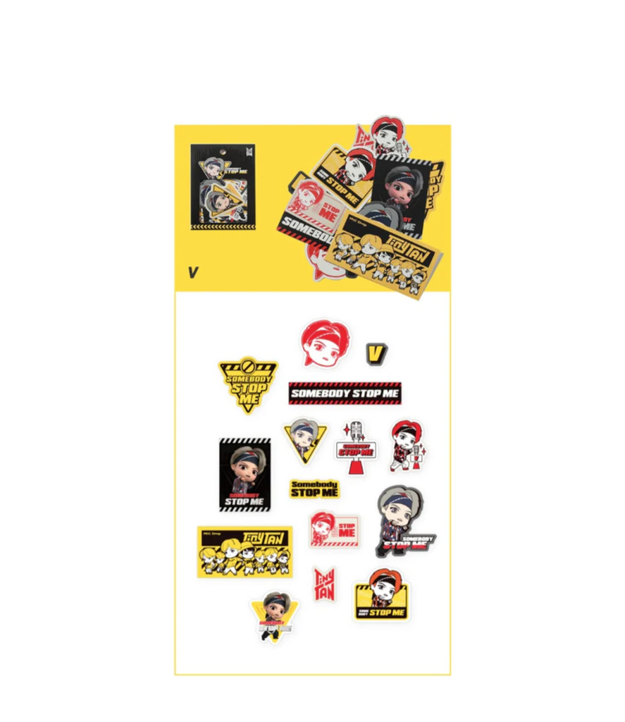 SEOULSTATION berlin BTS TinyTAN STicker Pack V