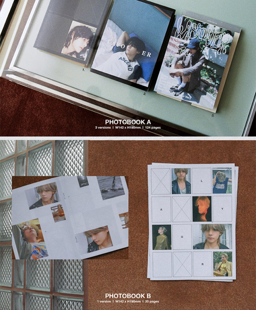 SEOULSTATION berlin BTS V Layover Photobook Version A