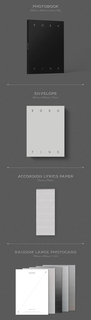 SEOULSTATION berlin Blackpink Born Pink Grey version Photobook