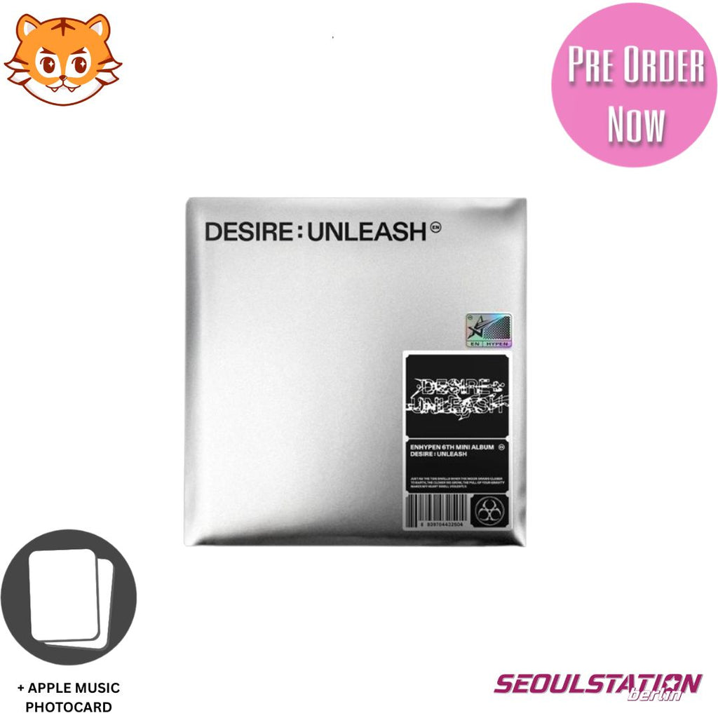 SEOULSTATION_berlin_ENHYPEN Desire unleash 6th mini album engene version apple music pob pre-order
