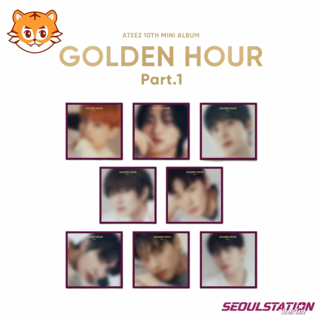 SEOULSTATION berlin ATEEZ Golden Hour Part 1 Member Digipack Korean Version
