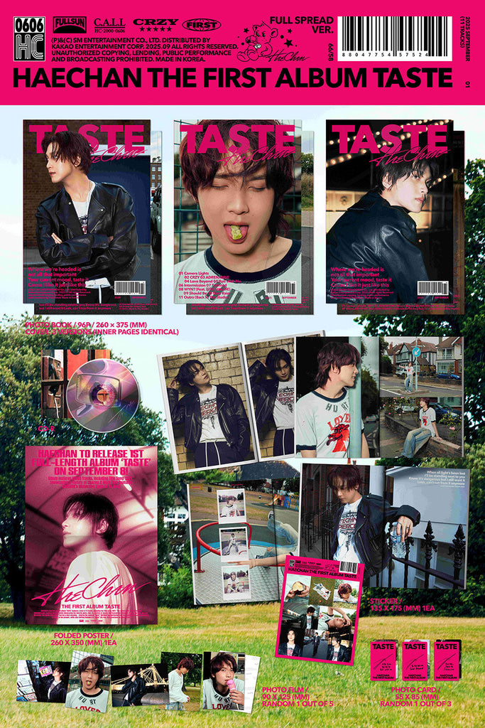 SEOULSTATION berlin HAECHAN NCT Packshot full spread version