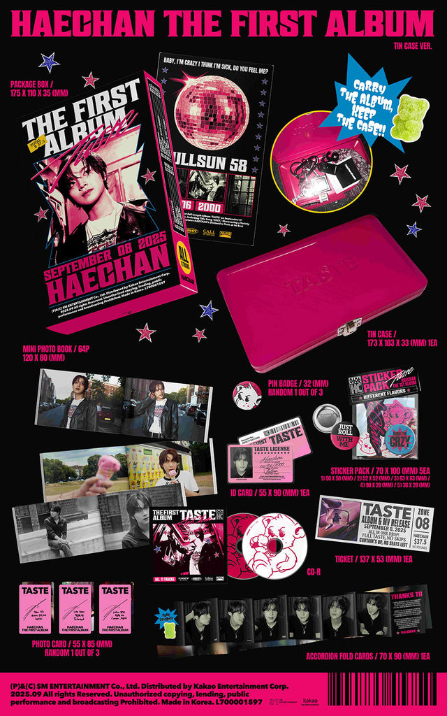 SEOULSTATION berlin Haechan Taste Tin case version packshot
