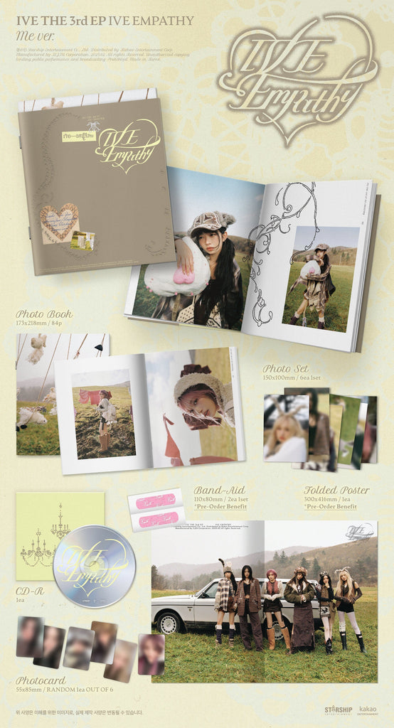 SEOULSTATION berlin IVE EMPATHY 3rd EP Album Packshot ME version