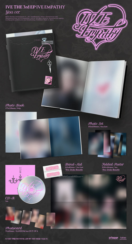 SEOULSTATION berlin IVE EMPATHY 3rd EP You version packshot