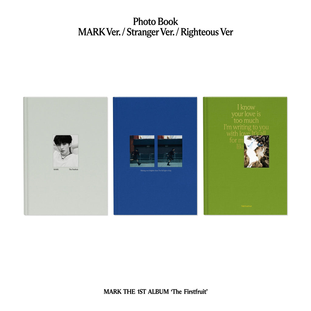 SEOULSTATION berlin MARK CT !st studio album photobook ver The Firstfruit