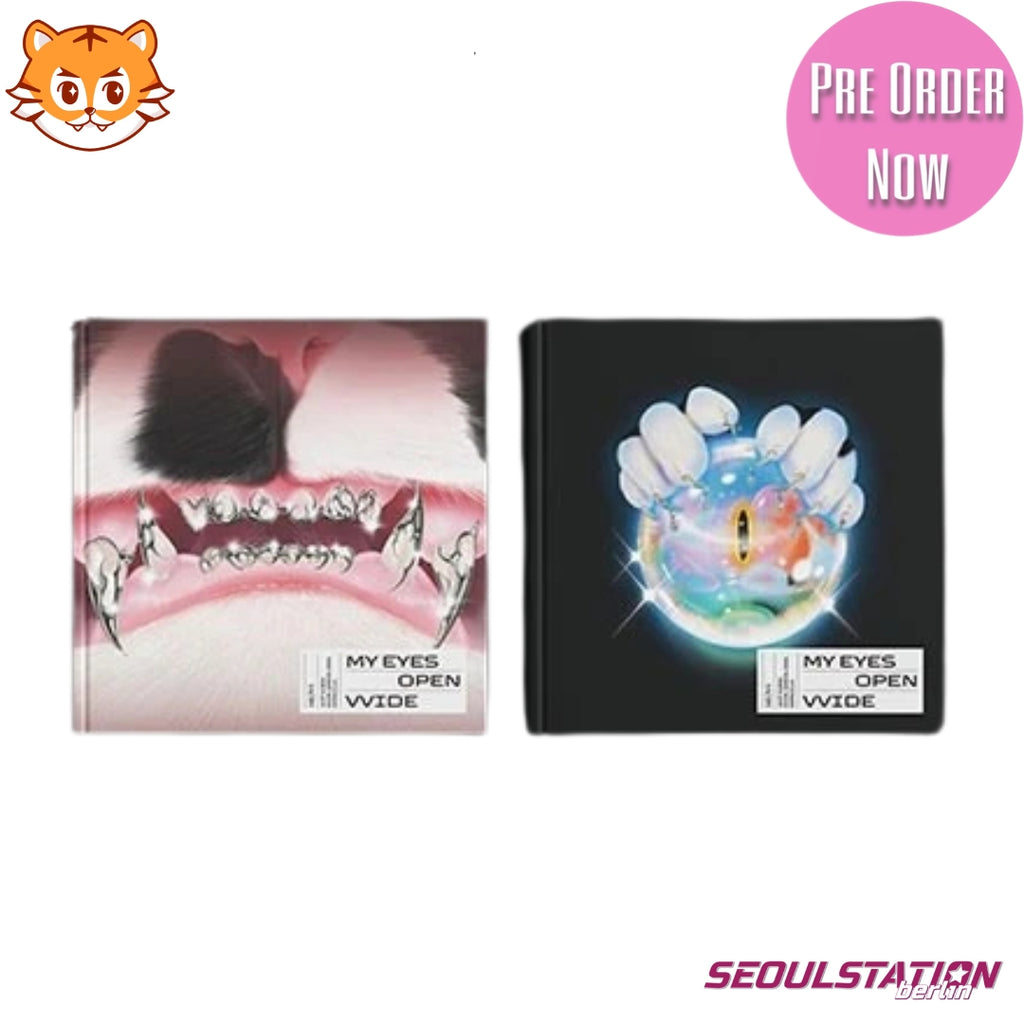 SEOULSTATION berlin MEOVV MY EYES OPEN VVIDE Photobook Pre-Order Kpop Girl