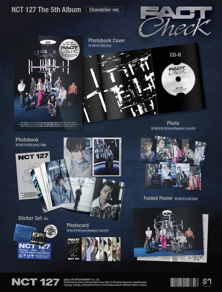 SEOULSTATION_berlin_NCT127_fact_Check_Chandelier_Version Packshot_Photocards