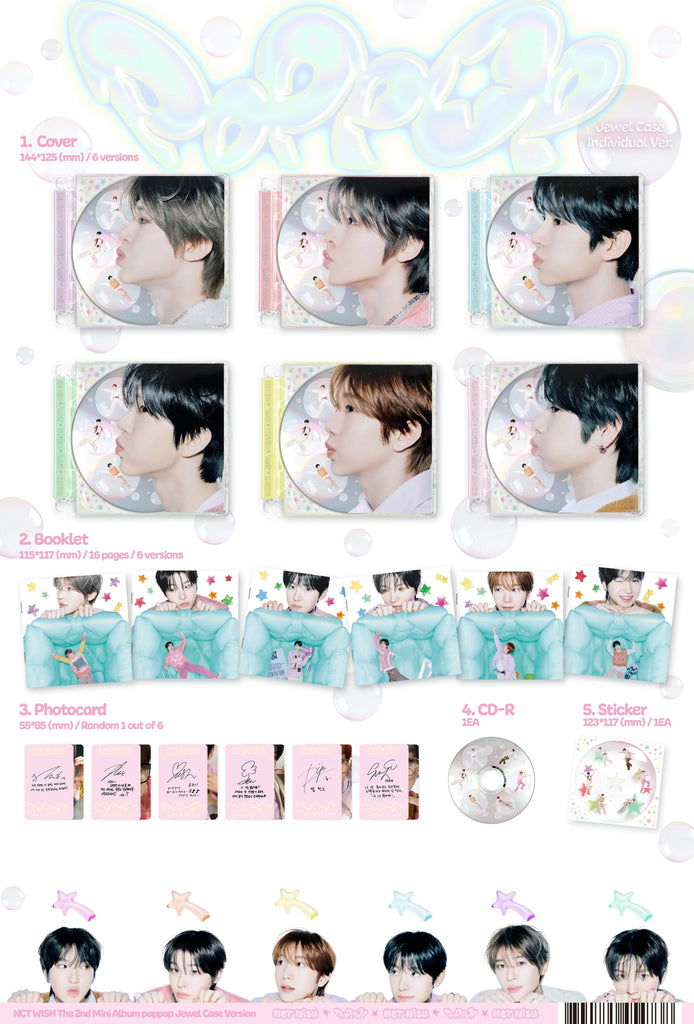 SEOULSTATION berlin NCT Wish POPPOP Jewel Case Version Packshot 