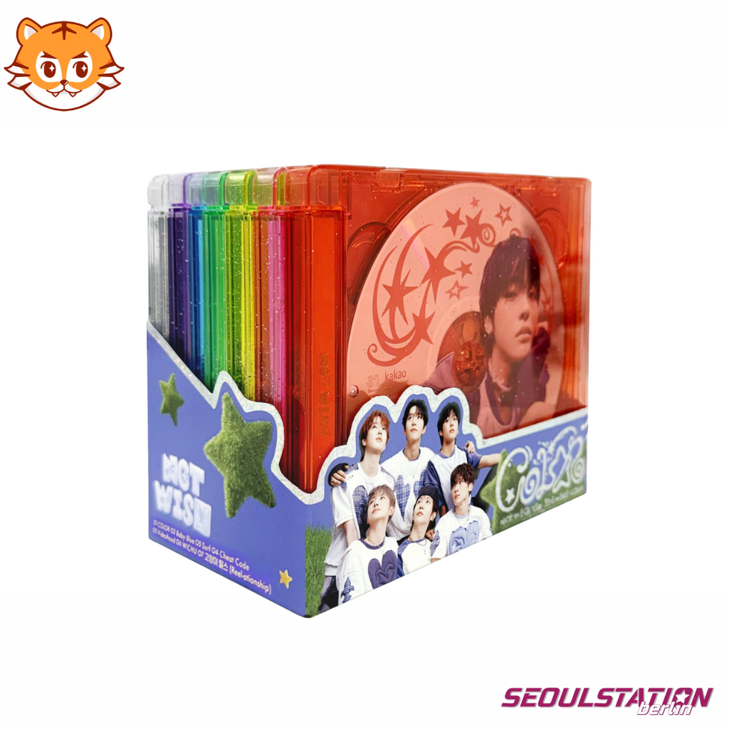 SEOULSTATION berlin NCT wish 3rd Mini Album Color Jewel Case Version Cover