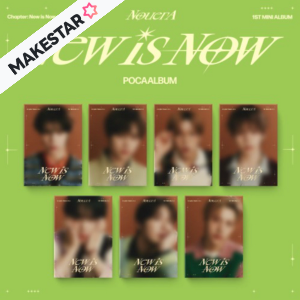 NEW  is Now Poca Album mit Makestar Photocard