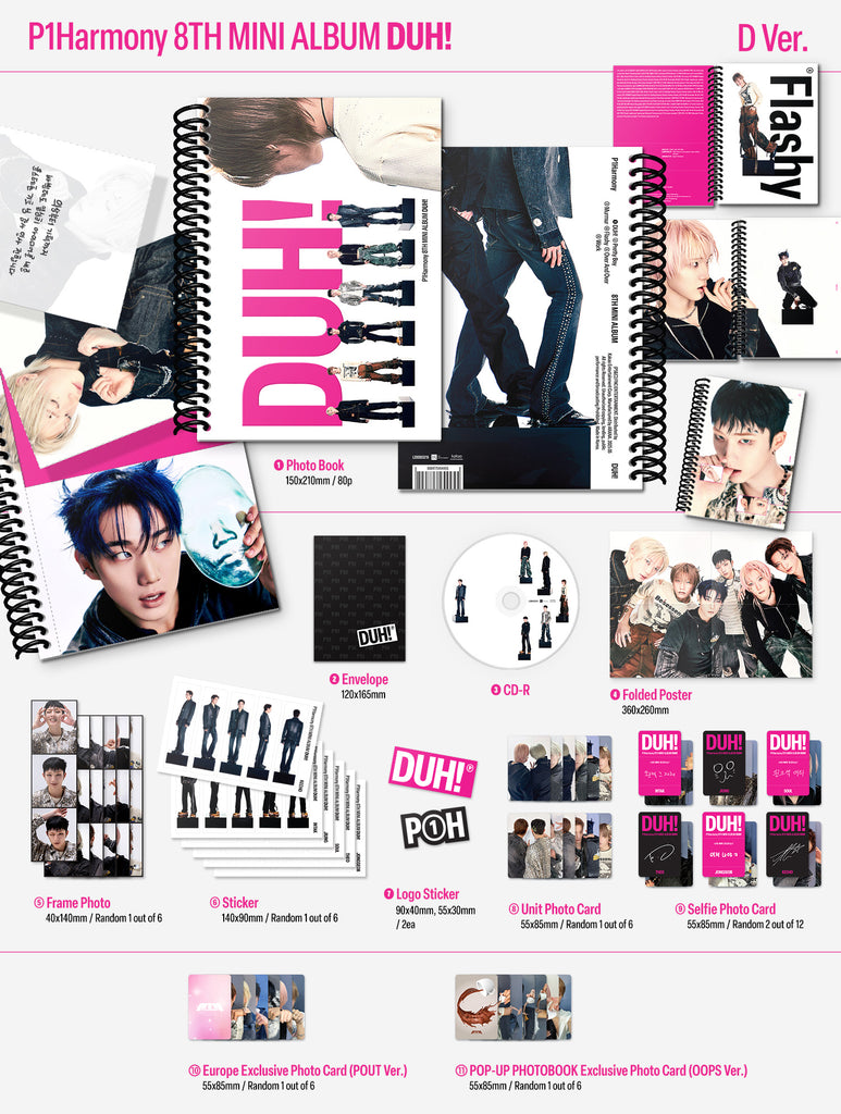 SEOULSTATION berlin P1harmony DUH Europe POP-UP_D_Packshot 8th Mini Album