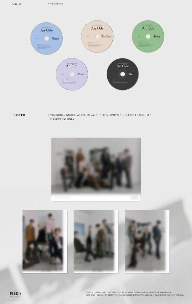 SEOULSTATION berlin SEVENTEEN_An_Ode_3RD_ALBUM_CD_Poster