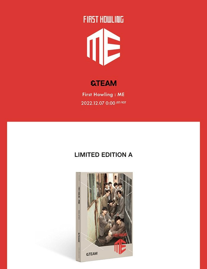 SEOULSTATION berlin &Team First Howling Limited Edition A Packshot