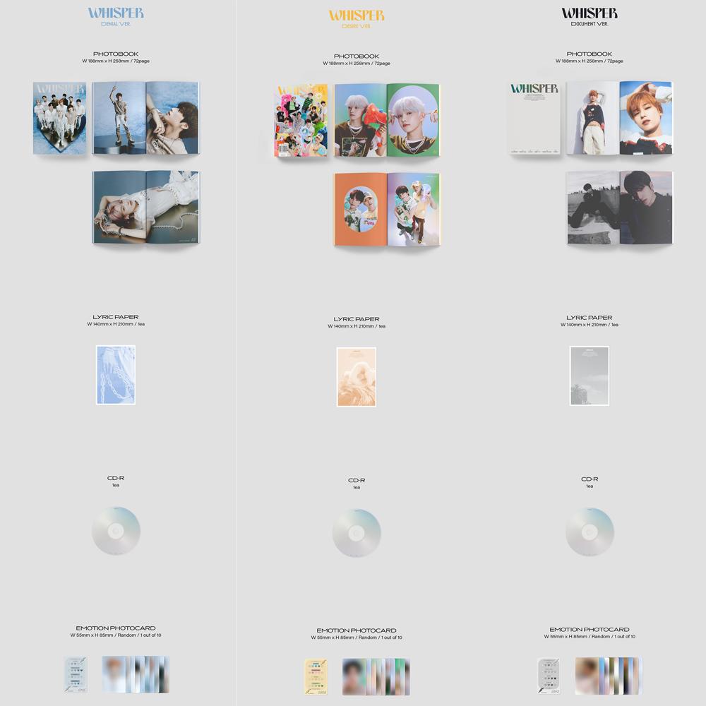 SEOULSTATION berlin The Boyz Whisper Be aware album packshot