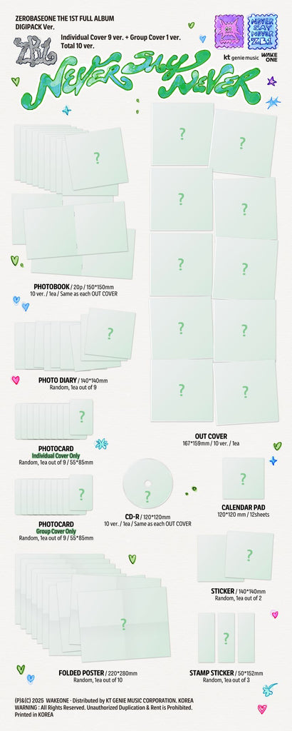 SEOULSTATION_berlin_ZEROBASEONE-THE1STFULLALBUM_NEVERSAYNEVER_DIGIPACKVer._PS