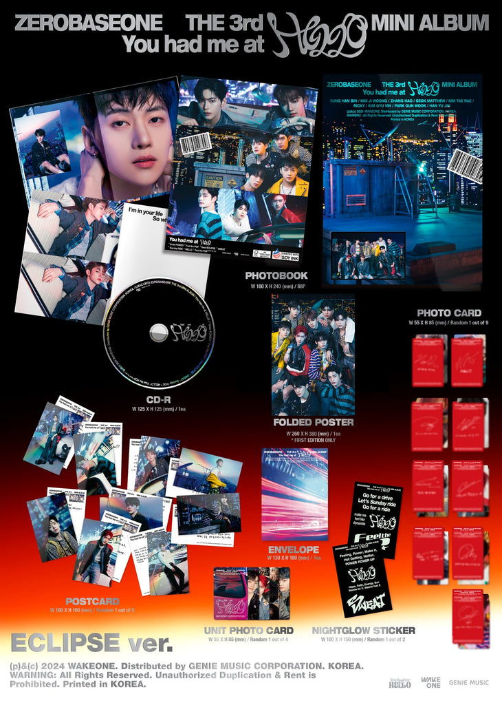 SEOULSTATION berlin ZEROBASEONE 3rd mini album you had me at hello eclipse version