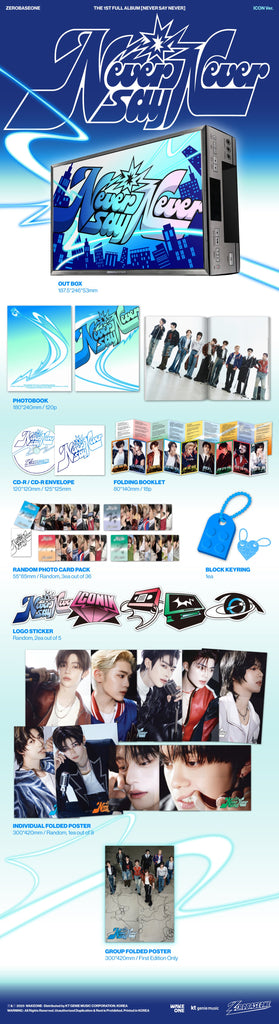 SEOULSTATION berlin ZEROBASEONE NEVER SAY NEVER kpopp album ZB1
