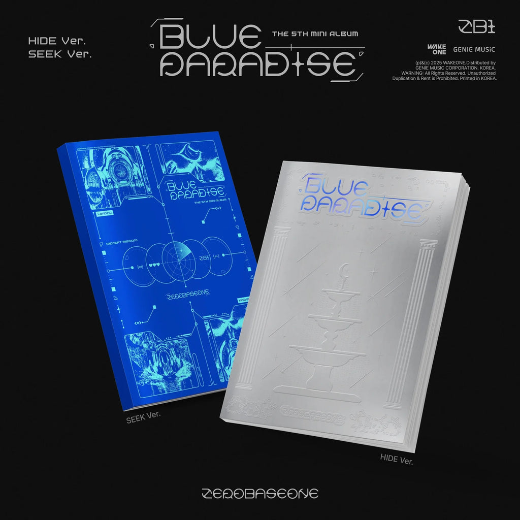 SEOULSTATION berlin Zerobaseone Blue Paradiee Photobook Version hide ver seek ver