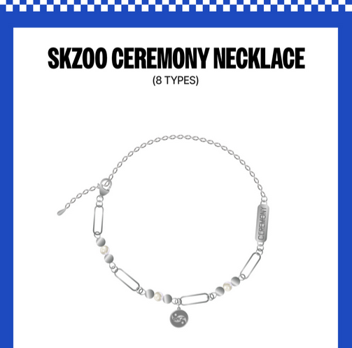 STRAY KIDS x SKZOO Karma Pop-Up Merchandise Ceremony Necklace SEOULSTATION berlin