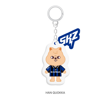 STRAY KIDS x SKZOO Karma Pop-Up Merchandise Yinyang Keyring Han Quokka SEOULSTATION berlin