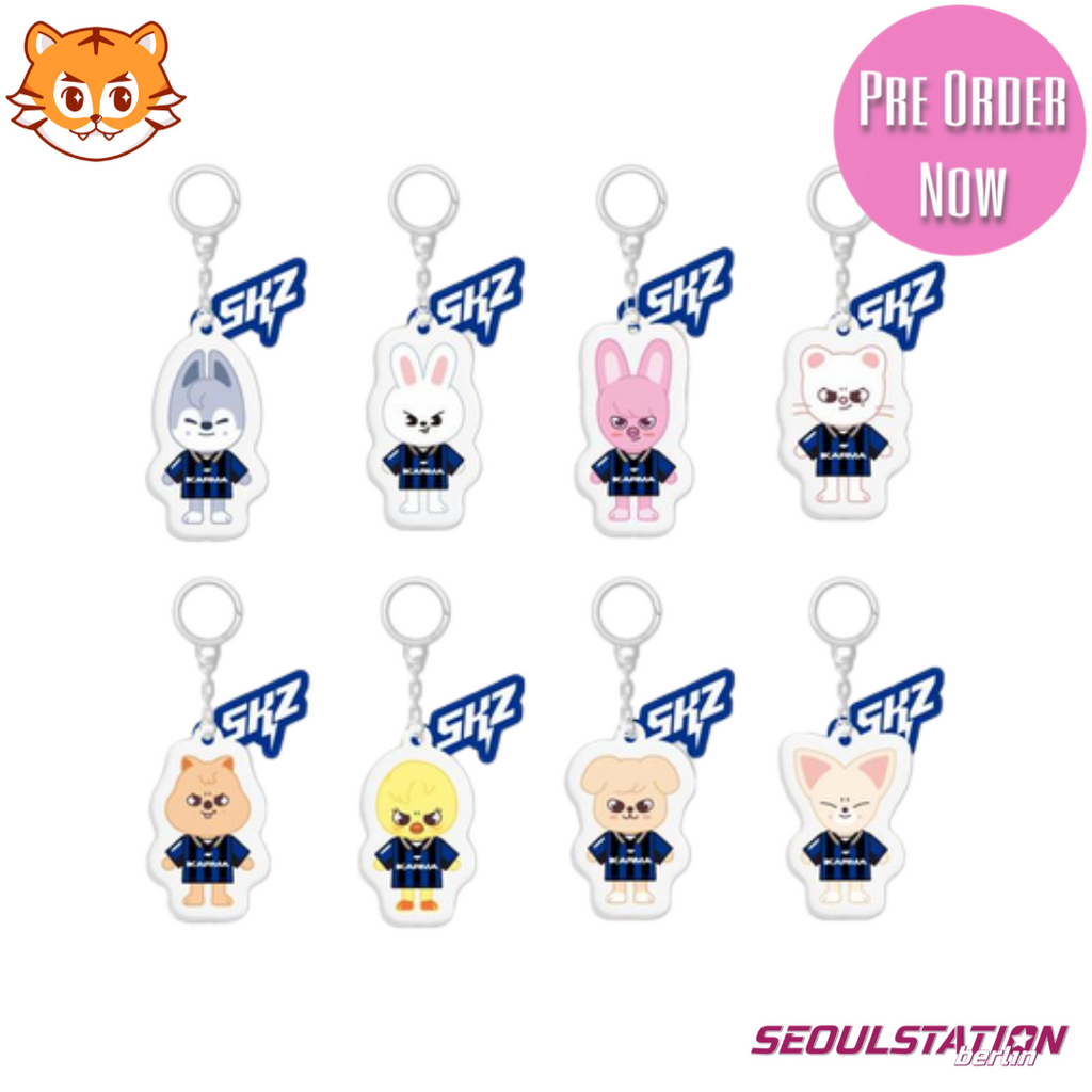 STRAY KIDS x SKZOO Karma Pop-Up Merchandise Yinyang Keyring Pre Order SEOULSTATION berlin