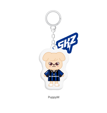 STRAY KIDS x SKZOO Karma Pop-Up Merchandise Yinyang Keyring PuppyM SEOULSTATION berlin
