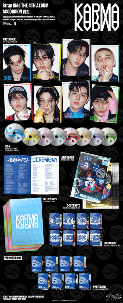 Stray Kids Karma Accordion Ver. Packshot  Album Kpop SEOULSTATION berlin