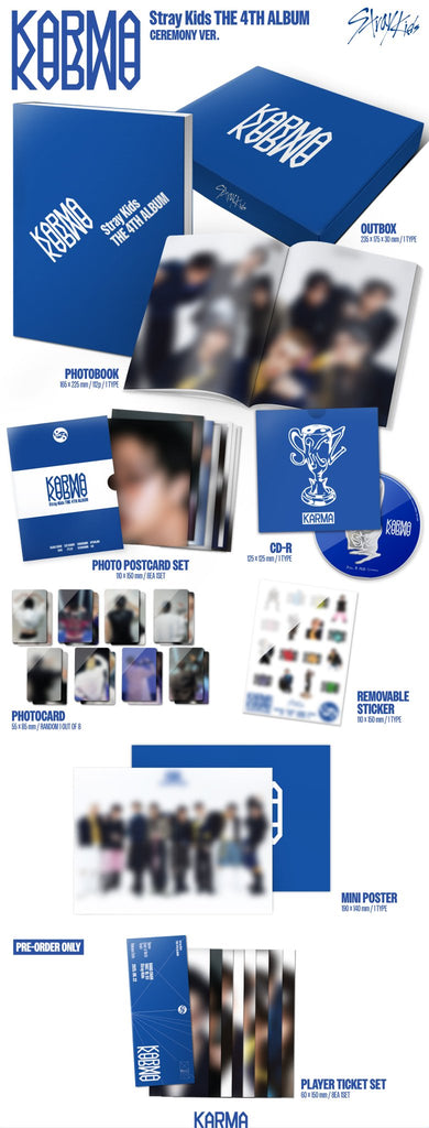 Stray Kids Karma Standard Ver. Packshot Album Kpop SEOULSTATION berlin