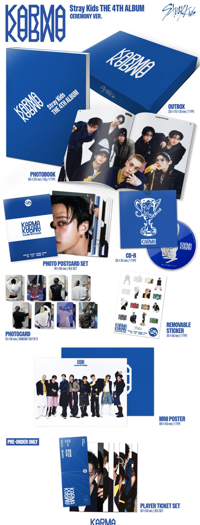 Stray Kids Karma Standard Ver. Packshot Album Ceremony Kpop SEOULSTATION berlin
