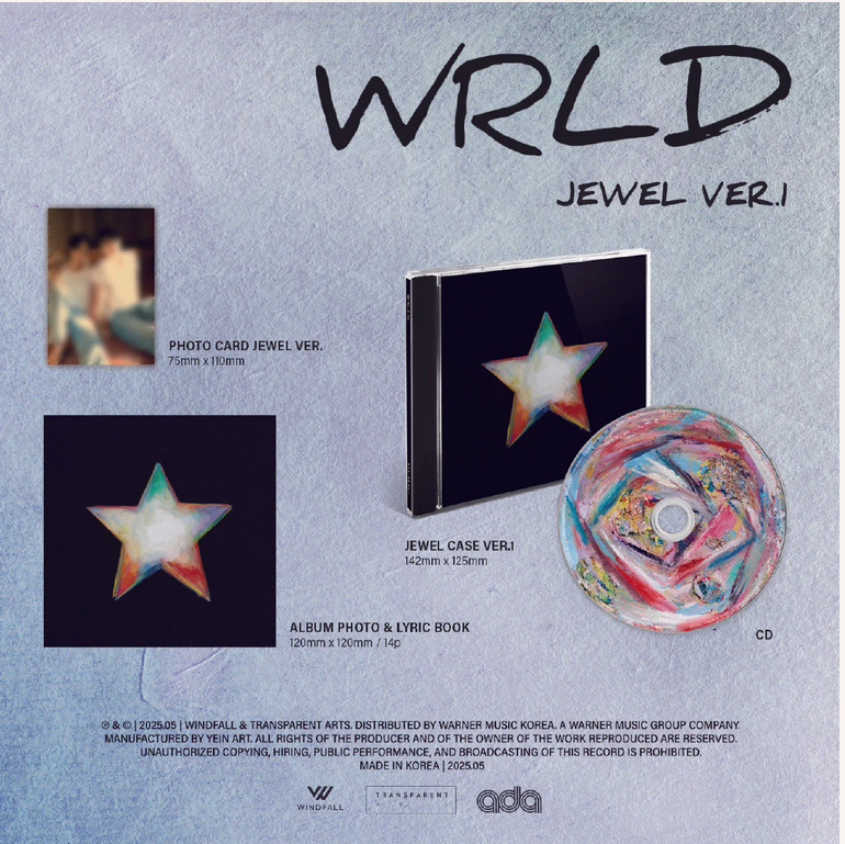 THE ROSE WRLD Jewel Case Ver. 1 Packshot SEOULSTATION berlin