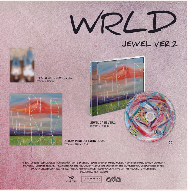 THE ROSE WRLD Jewel Case Ver. 2 Packshot SEOULSTATION berlin